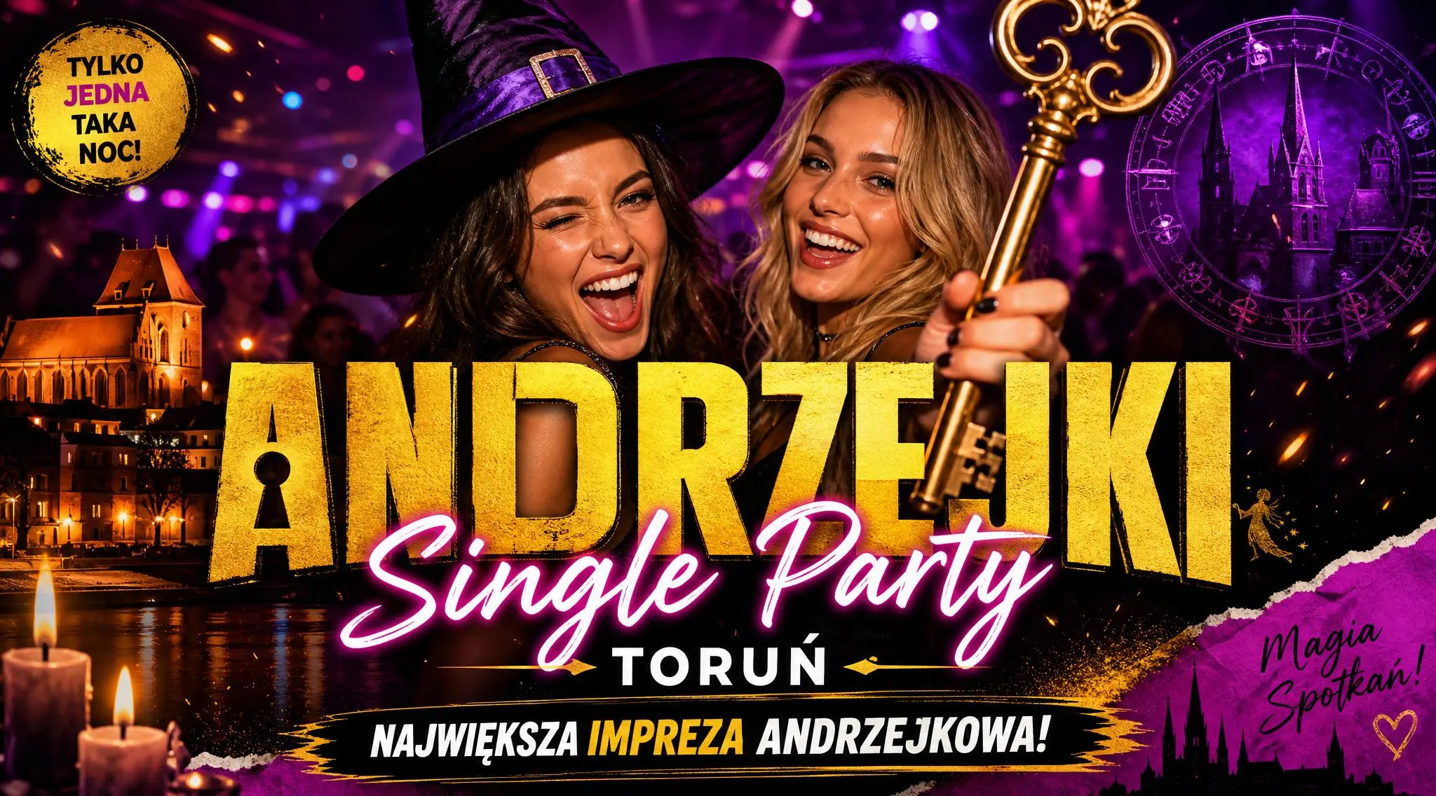 Andrzejki Single Party w Toruń